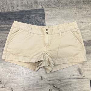 Mossimo Supply Co. Women's Khaki Cotton Blend Chino Shorts Size 7